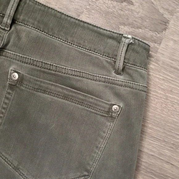 J. Jill Gray Authentic For Cropped Raw Hem Pants Size 8 Petite - Picture 9 of 10